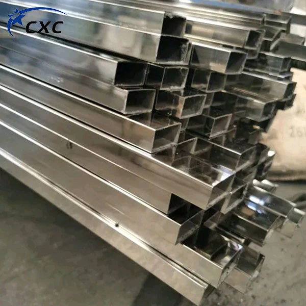 Bright Rectangular Steel Tube